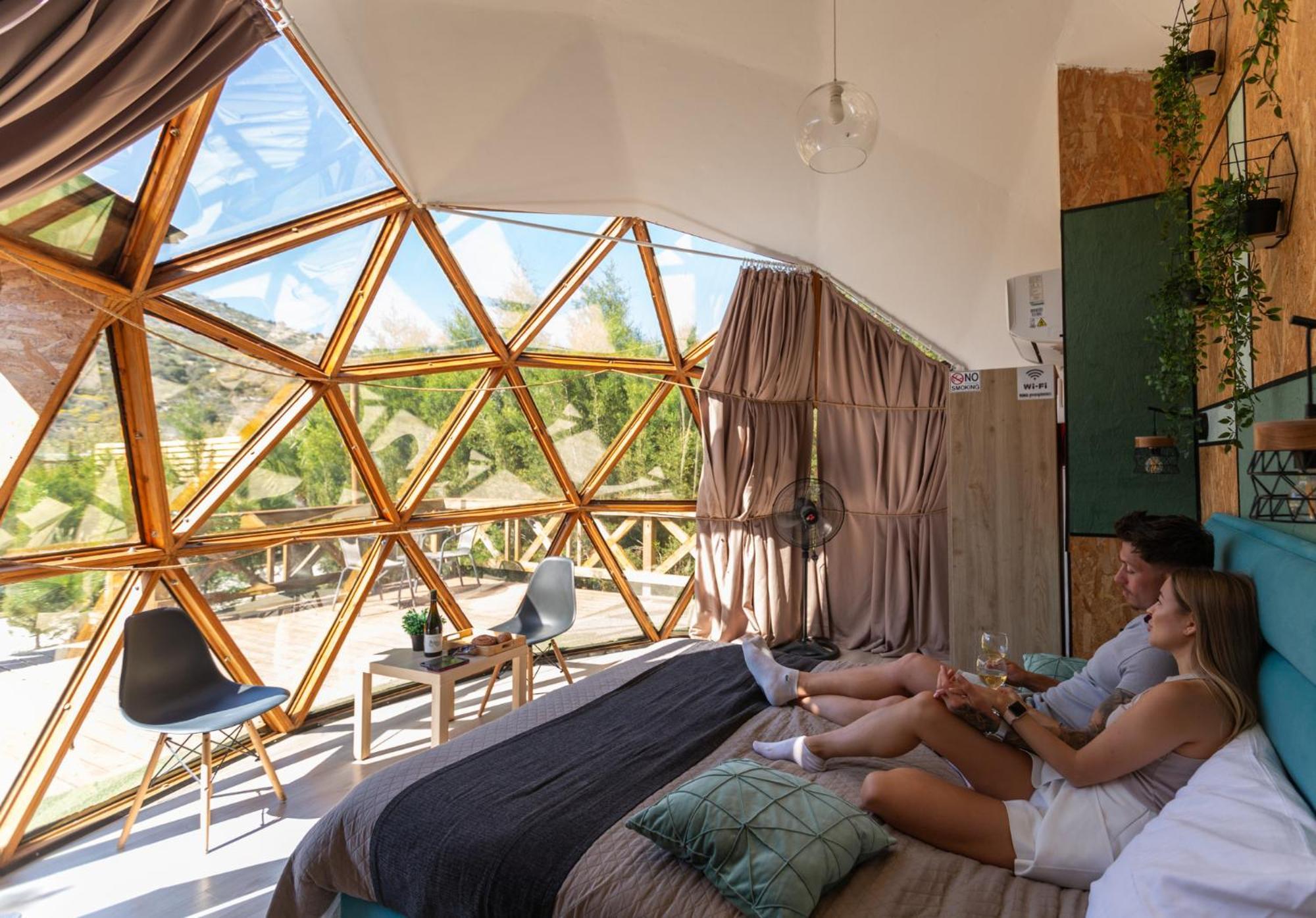 Paphos Amazing Cyprus Glamping Domes - Glamping Cyprus酒店 外观 照片